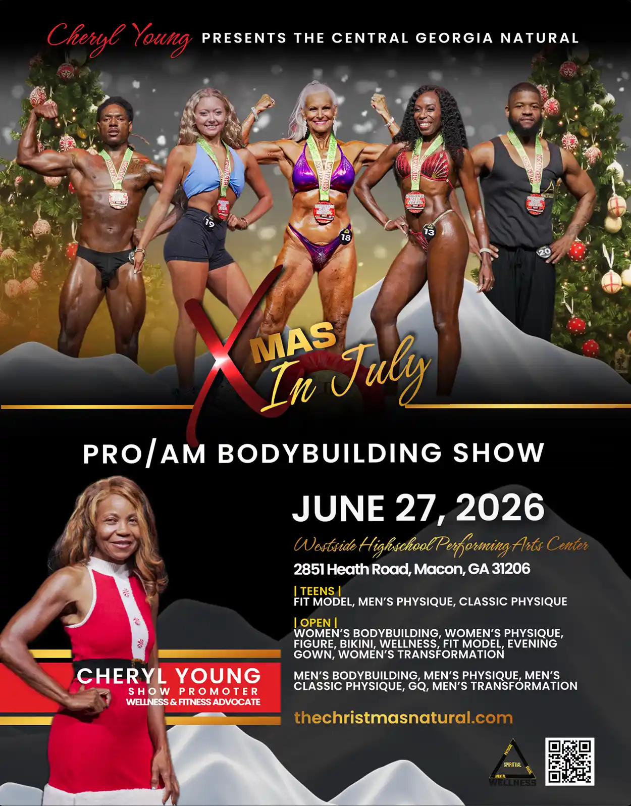 2026 Central Georgia Pro/AM Bodybuilding Christmas Experience